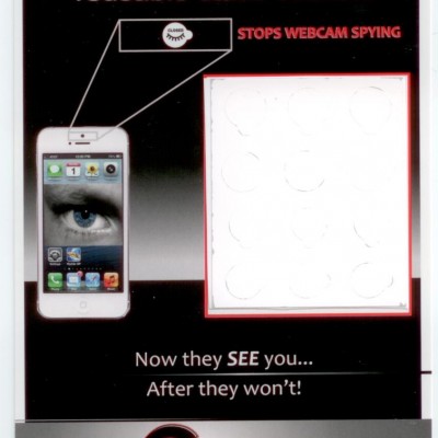 White webcam cover